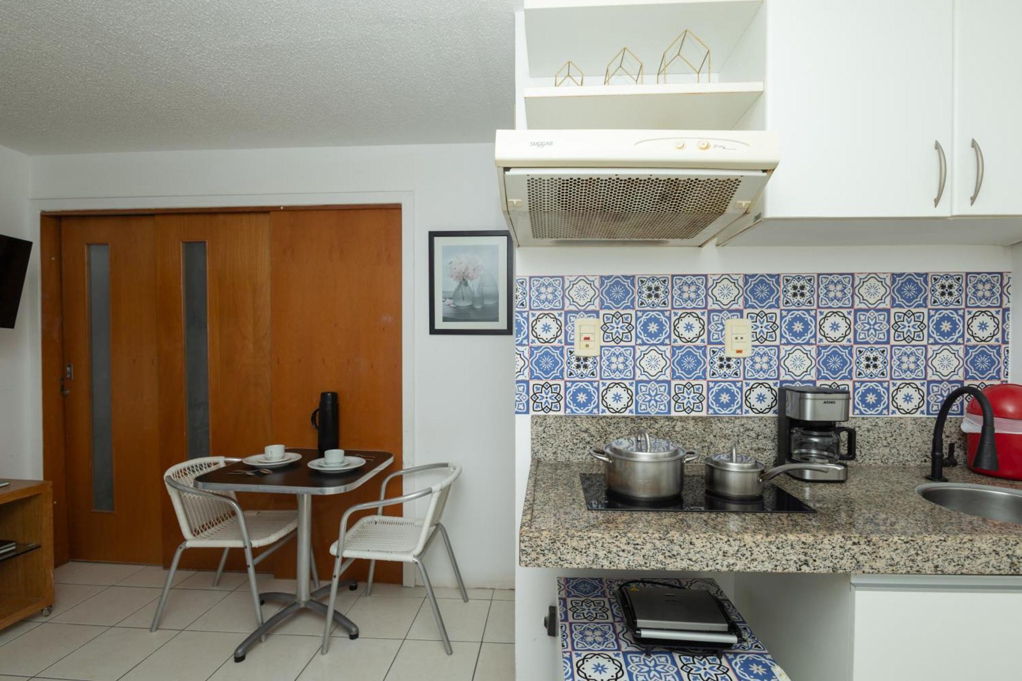 Vista Mar E Lagoa - Cozinha E Frigobar - Flat Proximo A *