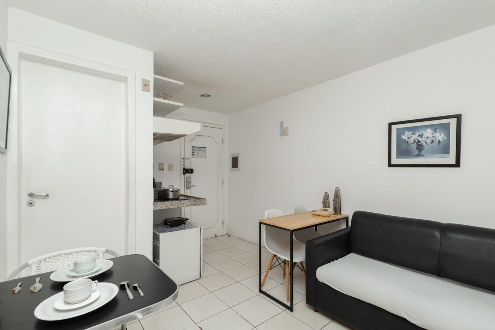 Apartment Vista Mar E Lagoa - Cozinha E Frigobar - Flat Proximo A