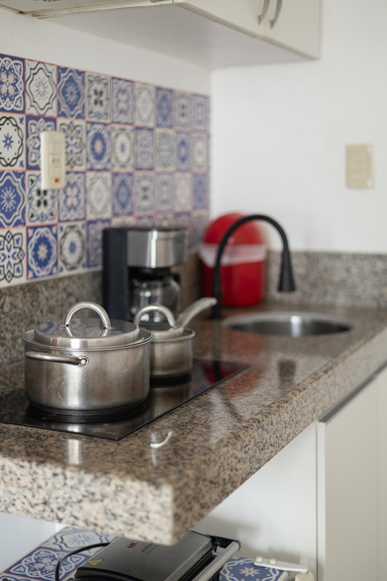 Vista Mar E Lagoa - Cozinha E Frigobar - Flat Proximo A Apartment