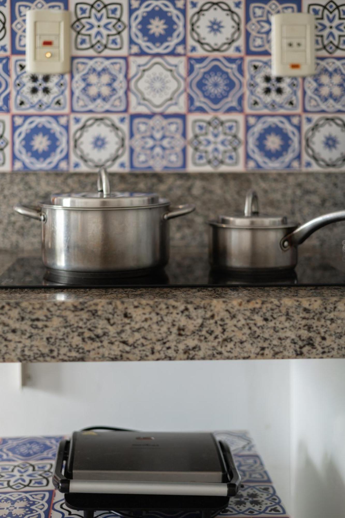 公寓 Vista Mar E Lagoa - Cozinha E Frigobar - Flat Proximo A